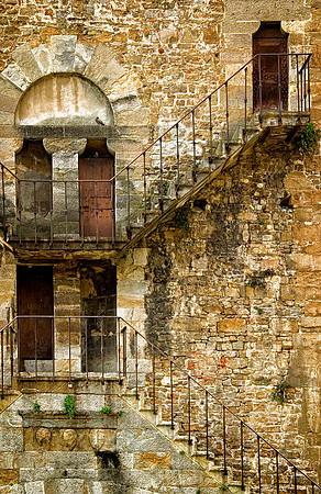 Stairs and Doors IV, Florence, Italy