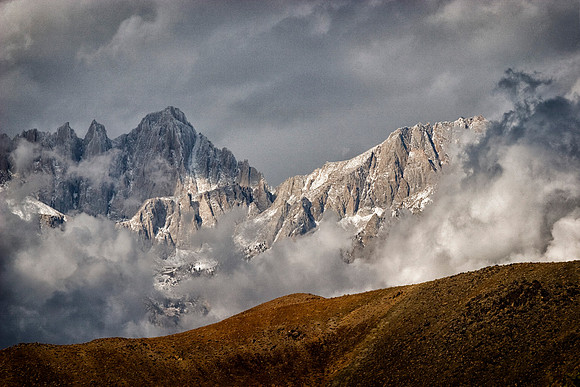 Mt. Whitney from Lone Pine II, Owens Valley, CA