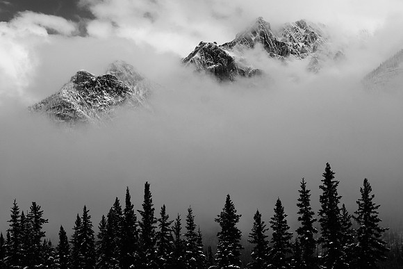 Clearing Storm, Banff National Park, Alberta, Canada