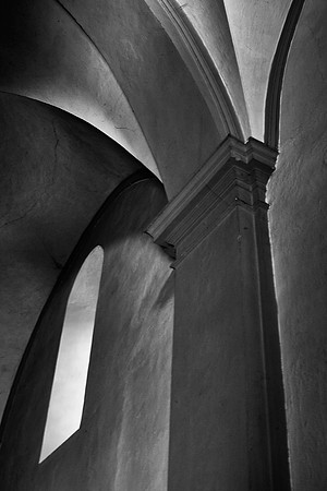 Church Interior, Monteriggioni, Italy