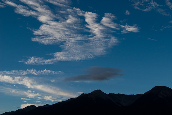 Cloud Formation (Bird in Flight), Banff National Park, Alberta, Canada