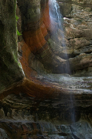 Canyon Waterfall, Starved Rock State Park, IL