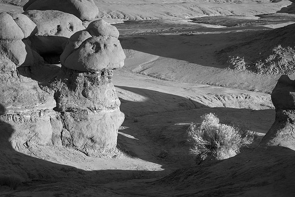 Shadows on the Goblins, Goblin Valley State Park, UT