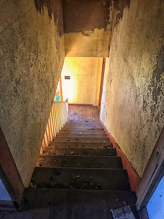 Church Stairwell, Ward County, ND