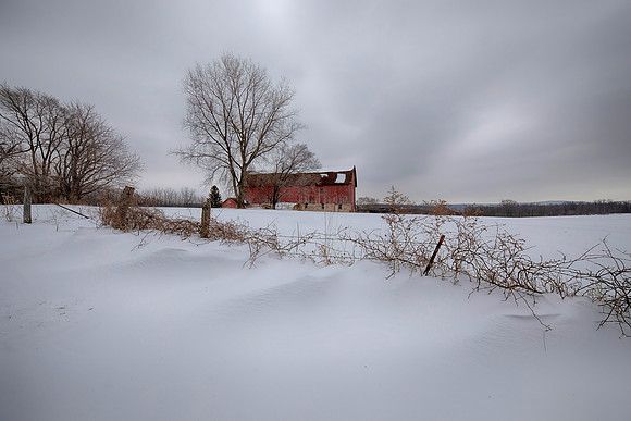 Winter Barn, WI