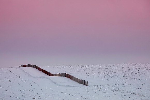 Snow Fence, Kane County, IL