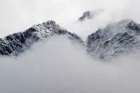 Snowstorm, Banff National Park, Alberta, Canada
