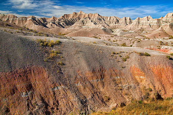 Yellow Mounds, Badlands National Park, SD
