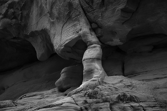 Sandstone Pillar, Valley of Fire State Park, NV
