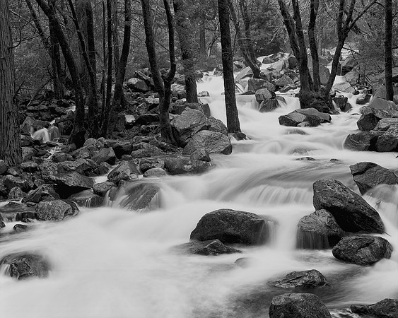 Runoff, Bridalveil Fall, Yosemite Valley, CA