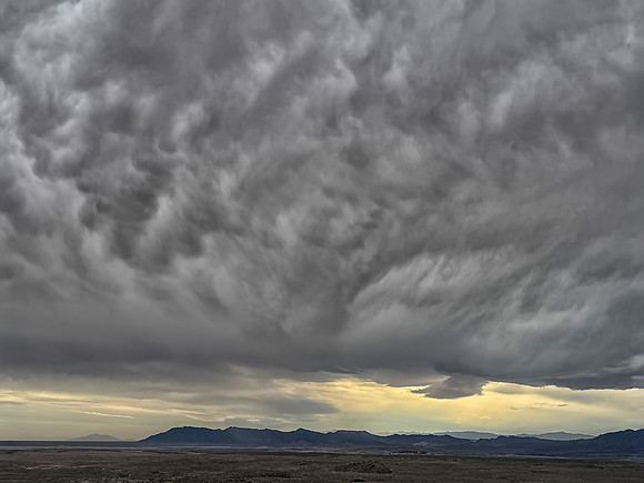 Mammatus Clouds, Anza Borrego Desert, CA