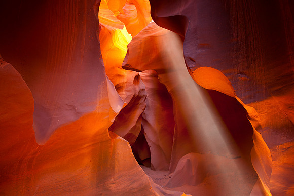 Light Shaft, Lower Antelope Canyon, Page, AZ