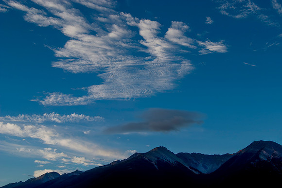 Clouds at Dawn, Banff National Park, Alberta, Canada
