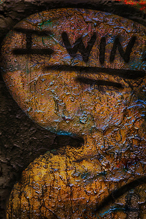Graffiti, Aldeen Park Dam, Rockford, IL