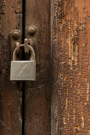 Door Lock, Florence, Italy