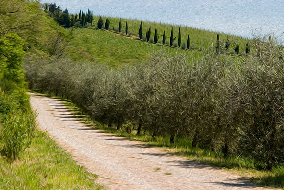 Tuscan Road, Italy
