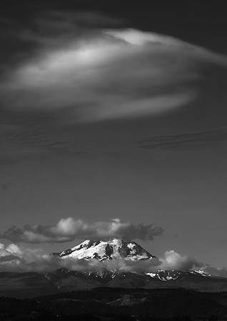 Lenticular Cloud Over Mt. Hood, Hood River, OR