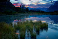 Lake Sunrise, Banff National Park, Alberta, Canada