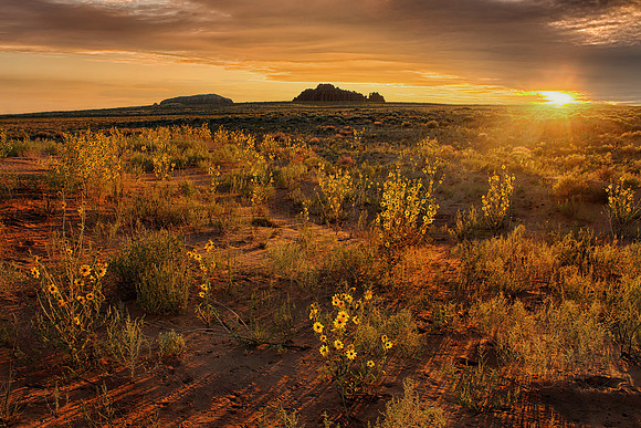 Sunset, Near Hanksville, UT