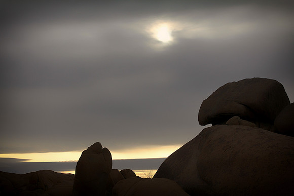 Jumbo Rocks at Sunset, Joshua Tree National Park, CA