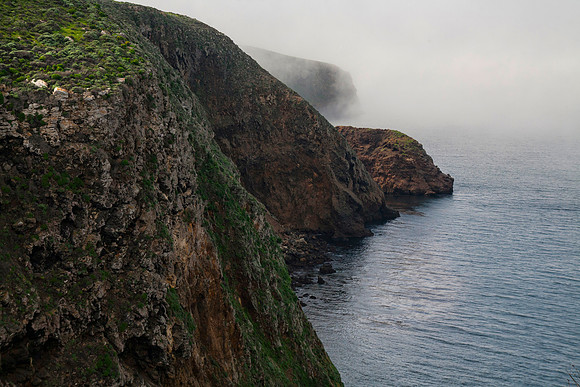 Cavern Pont Looking North, Santa Cruz Island, Channel Islands National Park, CA
