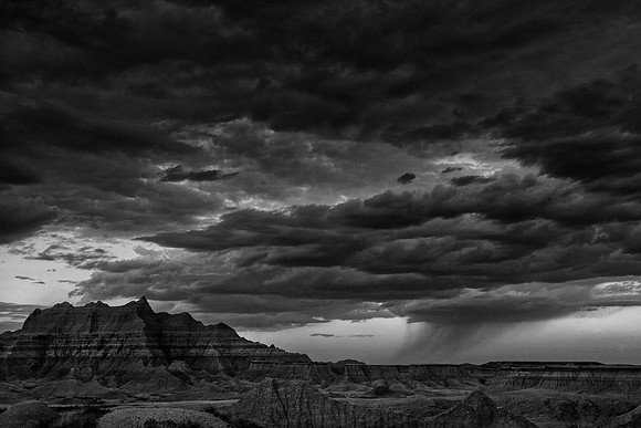 Approaching Storm, Badlands National Park, SD