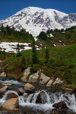 Myrtle Falls, Mt. Rainier National Park, WA