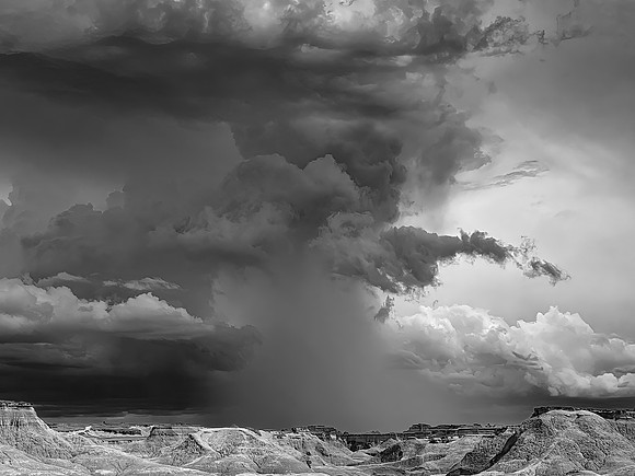 Building Storm, Badlands National Park, SD