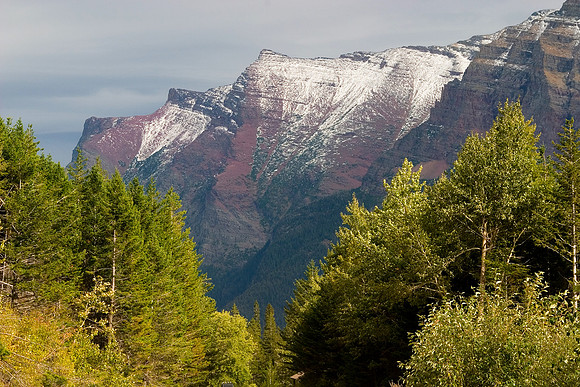 Mountains, Going to the Sun Road, Glacier National Park, MT