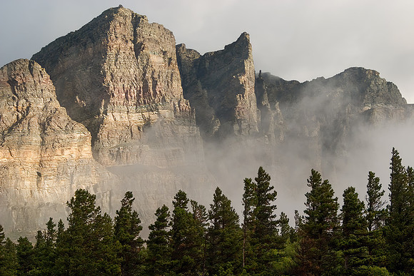 Mountain Sunrise, Glacier National Park, MT