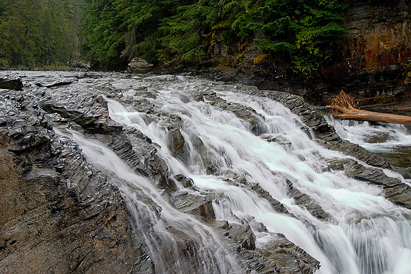 McDonald Falls, Glacier National Park, MT