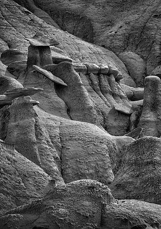 Stone Wall II, Bisti/De-Na-Zin Wilderness, NM