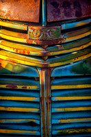 Old Truck Graveyard VIII, GMC Grill, Sprague, WA