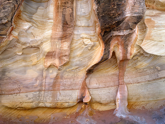 Sculpted Sandstone, Cohab Canyon, Capitol Reef National Park, UT