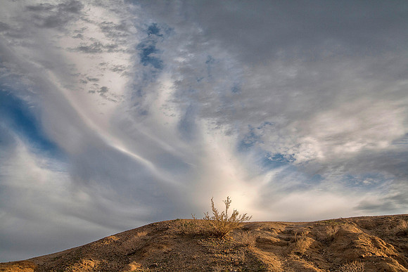 Clouds Above The Slot, Anza-Borrego Desert State Park, CA