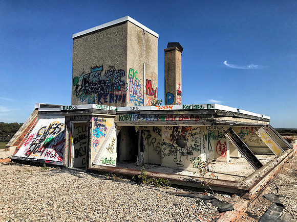 Rooftop, San Haven Sanitarium, Dunseith, ND