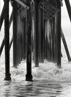 Pier, William Randolph Hearst Memorial Beach, San Simeon, CA