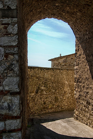 Arch, San Gimignano, Italy