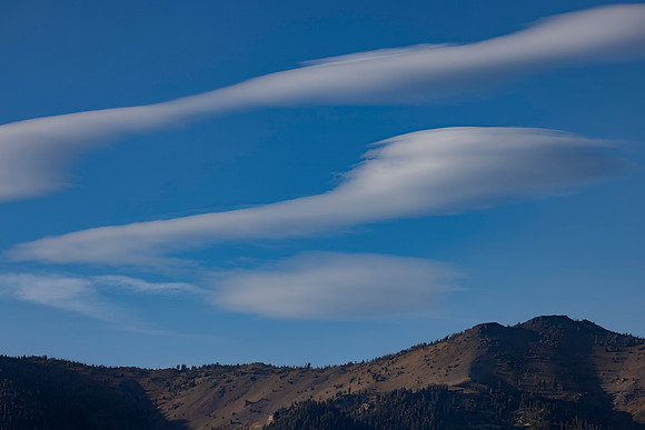 Clouds Over Lake Tahoe, CA