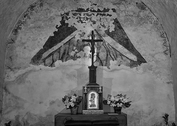Fresco, Mission Concepción, San Antonio, TX