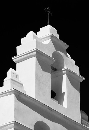 Bell Tower, Mission San Juan Capistrano, San Antonio Missions National Historic Park, San Antonio, TX