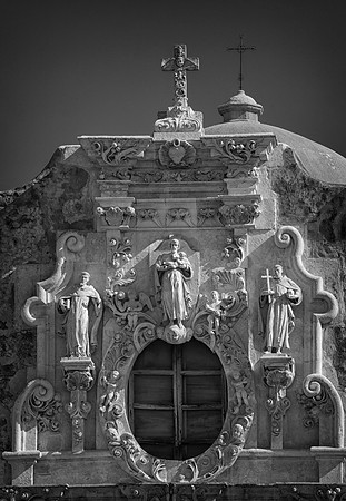 Baroque Facade, Mission San José, San Antonio Missions National Historic Park, San Antonio, TX