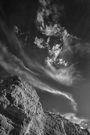 Canyon Wall and Clouds, Big Bend National Park, TX