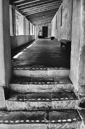 Steps, Carmel Mission, Carmel, CA