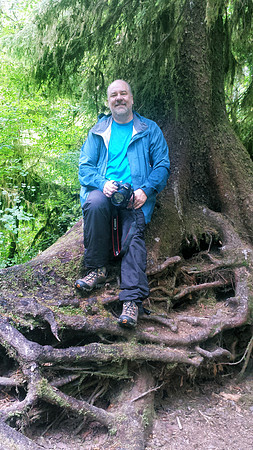 Dan and Mark, Hall of Mosses Trail, Olympic National Park, WA (2017)