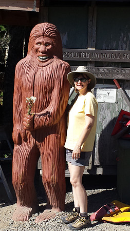 Sheryl and Bigfoot, Lost Lake, OR (2017)