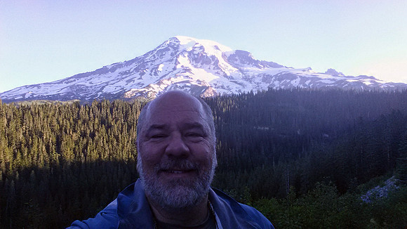 Dan's Selfie, Mt. Rainier National Park, WA (2017)