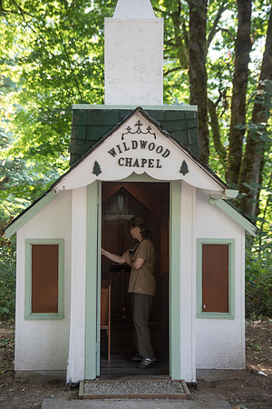 Sheryl in Wildwood Chapel, Marblemount, WA (2017)