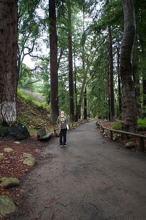 Sheryl at Santa Barbara Botanic Garden, CA (2017)