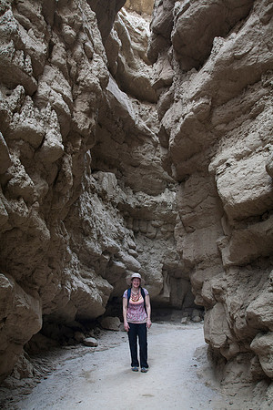 Sheryl in The Slot, Anza Borrego Desert State Park, CA (2017)